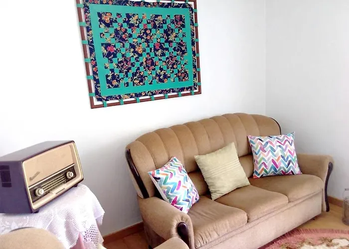 House With Sea View In Santo Amaro, 212 Sq M, Terrace Semesterbostad *